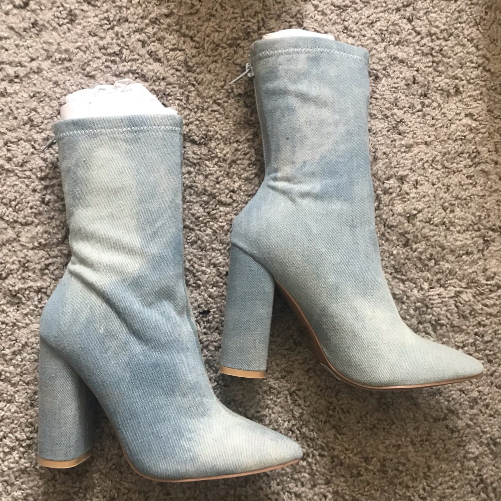 Windsor denim boots